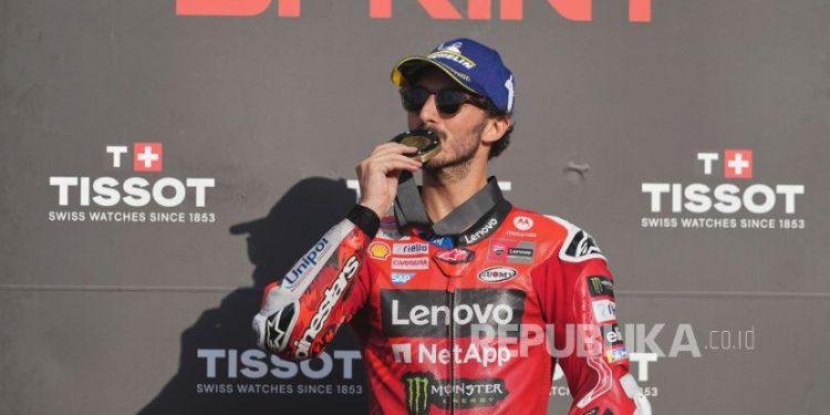 Bagnaia Finis Tercepat di Sprint Race MotoGP Jepang, Marquez Finis Kedua