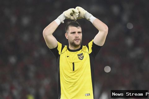 Maarten Paes Fit! Siap Bela Timnas Indonesia Lawan Arab Saudi & Irak