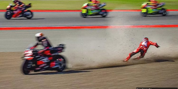 Bezzecchi Dihukum: Blunder di Mandalika Bikin Marquez Cedera!