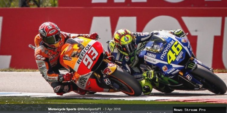 Marquez Blak-blakan: Rossi Tak Masuk Daftar Rival!