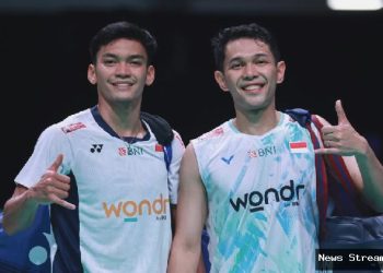 Fajar / Fikri Lolos ke Semifinal French Open 2025, Bertemu Pasangan Malaysia