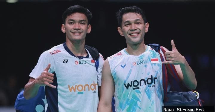 Fajar / Fikri Lolos ke Semifinal French Open 2025, Bertemu Pasangan Malaysia