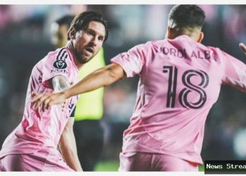 Inter Miami vs New England: Messi Hattrick Assist, Pecahkan Rekor!