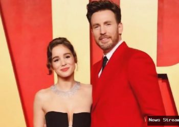 Terungkap! Nama Anak Chris Evans dan Alba Baptista, Artinya…