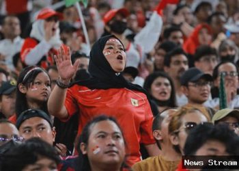 Ricuh! Suporter Terinjak saat Masuk Stadion Timnas Indonesia vs Arab Saudi