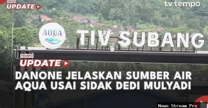 Aqua Diprotes? ESDM Evaluasi Izin Pengambilan Air Tanah!