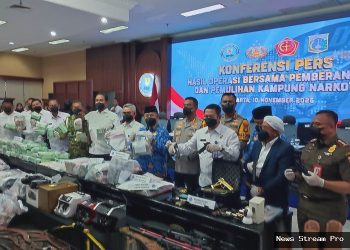 BNN Tangkap 1.259 Orang Terlibat Narkoba di 34 Provinsi