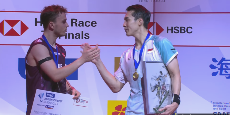 Hylo Open 2025: Jonatan Christie Juara! Axelsen Junior Kembali Gigit Jari