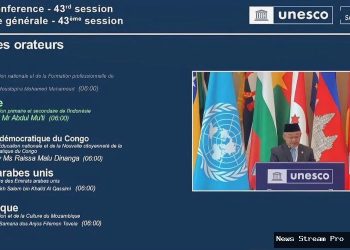 Mendikdasmen Gunakan Bahasa Indonesia di Sidang Umum UNESCO, Bangga!