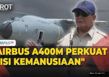 Prabowo Serahkan Airbus A400M ke TNI: Misi Kemanusiaan Semakin Kuat!