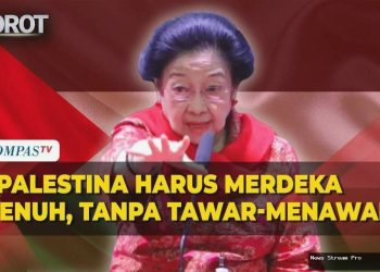 Megawati di KAA Blitar: Dukung Kemerdekaan Penuh Palestina!