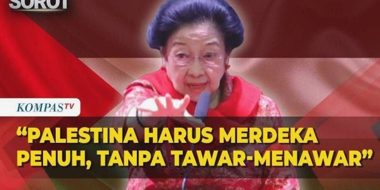Megawati di KAA Blitar: Dukung Kemerdekaan Penuh Palestina!