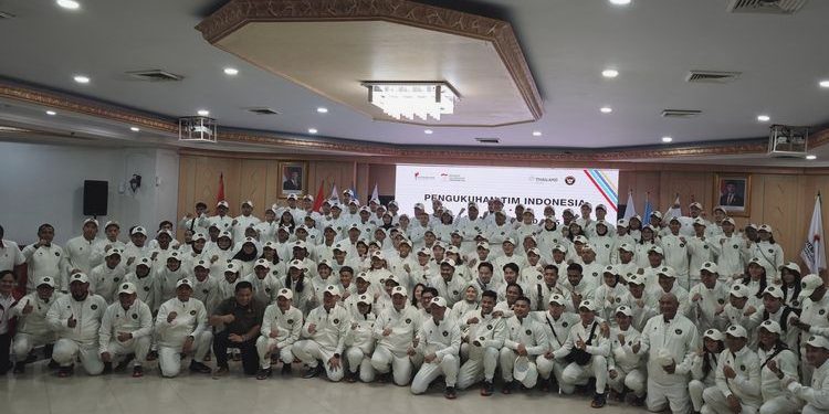 SEA Games 2025: Kontingen Indonesia Resmi Dikukuhkan! Siap Berlaga!