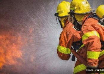 Kantor Wali Kota Jakarta Selatan kebakaran