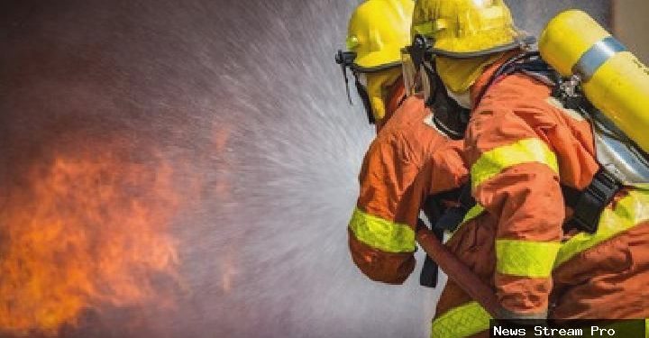 Kantor Wali Kota Jakarta Selatan kebakaran