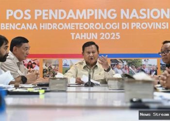 Ada bupati ke luar negeri saat bencana, Prabowo: Kalau tentara namanya desersi