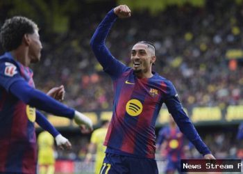 Hasil Liga Spanyol: Dihiasi kartu merah & penalti, Barcelona hajar Villarreal