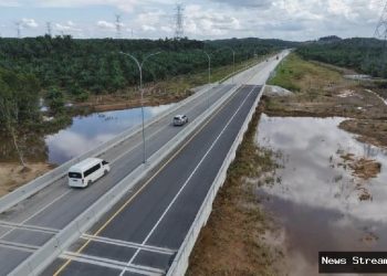 Jalan lintas timur tersambung usai banjir Sumatera