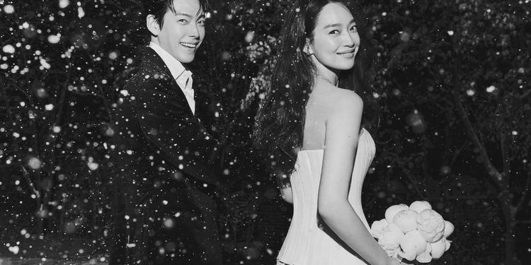 V BTS hingga Kim Tae Ri hadir di pernikahan Kim Woo Bin dan Shin Min Ah