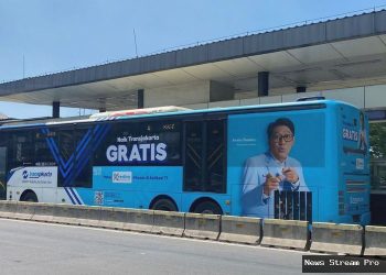Rayakan tahun baru 2026, naik Transjakarta, MRT, LRT Jakarta gratis hari ini