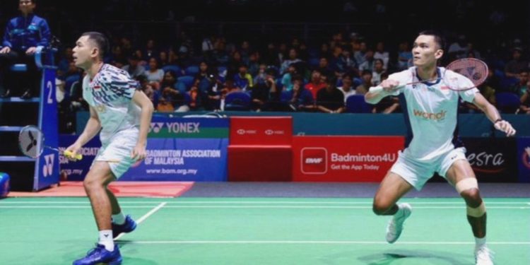 Hasil Malaysia Open 2026 – Fajar/Fikri dipermainkan pakai reli-reli jahat dan tetap menang, unggulan Indonesia ke perempat final