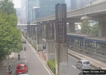 Bantah biaya bongkar tiang monorel Rp 100 miliar, Pramono: Untuk perbaikan jalan