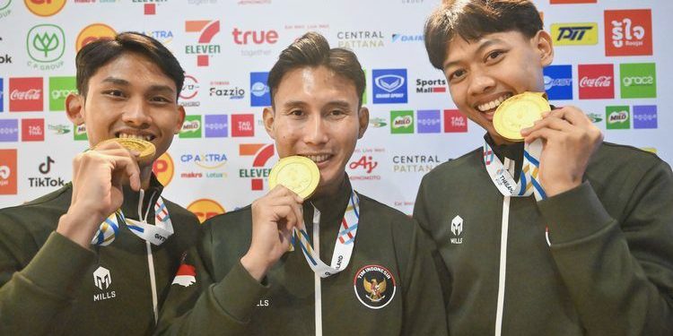 Selain Rizki Juniansyah, atlet taekwondo peraih emas juga naik pangkat