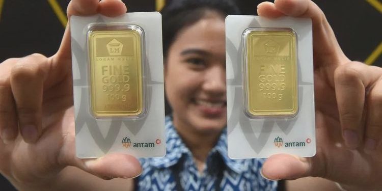 Harga Emas Antam Bekilau, Naik Rp 114.000 per Gram dalam Sepekan
