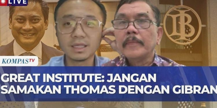 Debat panas Yunarto-Great Institute soal reshuffle kabinet setelah Wamenkeu Thomas masuk BI