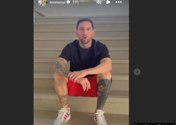 Lionel Messi cedera, aksinya minta maaf kepada fan jadi viral