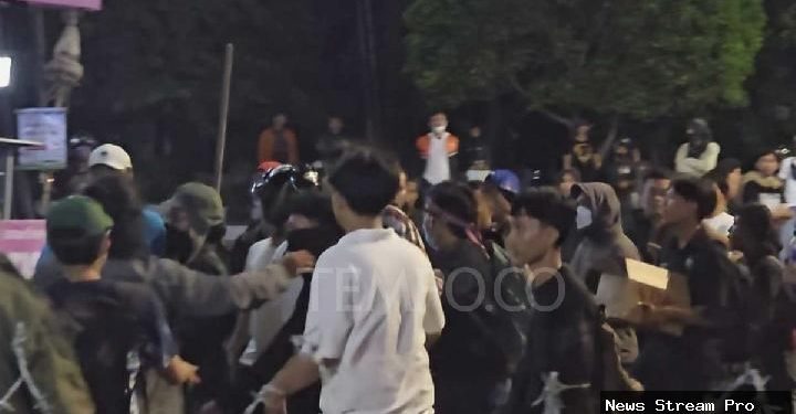 Fakta-fakta demo di Polda DIY buntut siswa tewas di Maluku