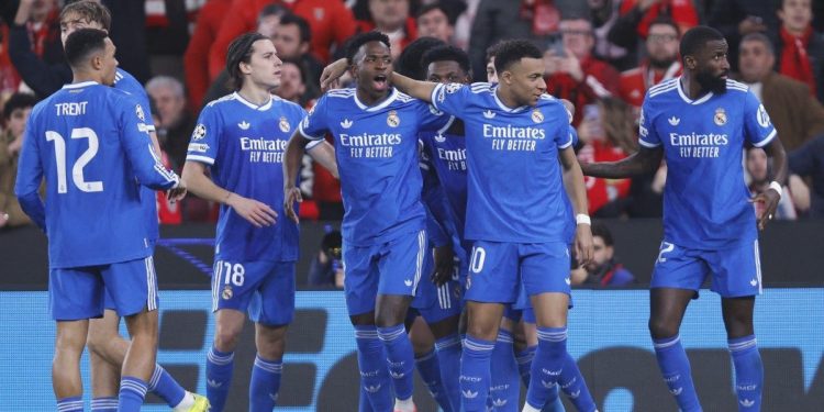 Hasil Liga Champions – Diwarnai kartu merah Mourinho, Real Madrid hancurkan Benfica dalam laga penuh drama