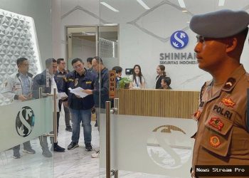 Telusuri kasus dugaan saham gorengan, Bareskrim Polri geledah kantor Shinhan Sekuritas