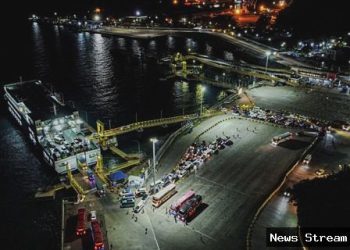 Update Pelabuhan Merak di H-3 Lebaran: antrean kendaraan kosong, situasi normal