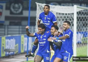 Super League: Persib Bandung kalahkan Persik Kediri 3-0