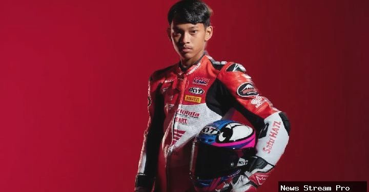 Veda Ega Pratama ukir sejarah raih podium di Moto3
