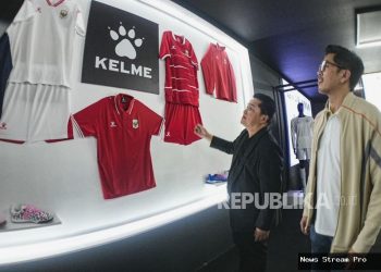 Bangga desain batik di jersey timnas, Erick Thohir: Agar tidak diklaim bangsa lain