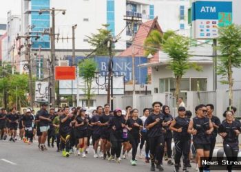 Ngabuburit sambil lari, Yamaha gelar Run The City – NgabubuRun by Grand Filano di Banjarmasin