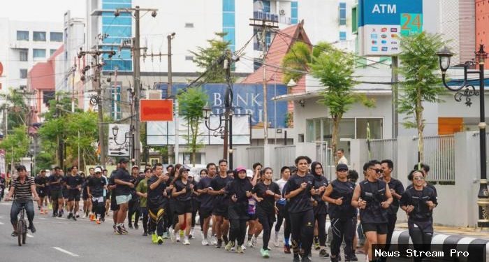 Ngabuburit sambil lari, Yamaha gelar Run The City – NgabubuRun by Grand Filano di Banjarmasin