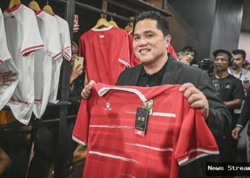 Komentar Erick Thohir soal jersey baru Timnas Indonesia