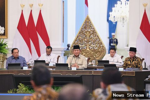 Saat Prabowo kumpulkan presiden-wapres terdahulu bahas situasi geopolitik