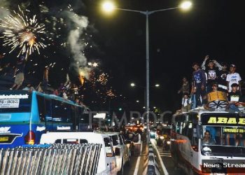Lebih dari 300 ribu polisi berjaga saat malam takbiran 2026
