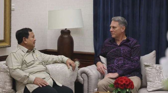 Prabowo terima wakil PM Australia Richard Marles, bahas isu strategis