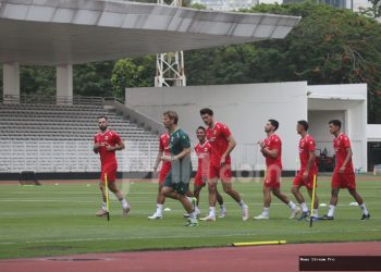 FIFA Series 2026: Latihan perdana timnas Indonesia digelar, tapi belum full team!