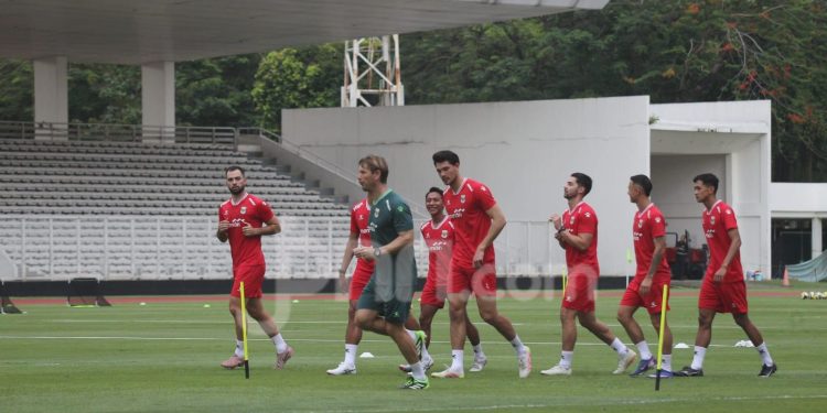 FIFA Series 2026: Latihan perdana timnas Indonesia digelar, tapi belum full team!