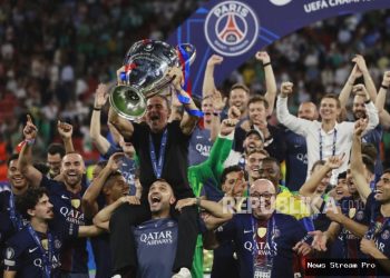 PSG pertahankan gelar Liga Champions setelah taklukkan Arsenal lewat adu penalti