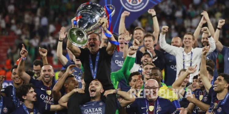 PSG pertahankan gelar Liga Champions setelah taklukkan Arsenal lewat adu penalti