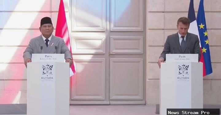 Prabowo-Macron bahas perjanjian ekonomi hingga pendidikan