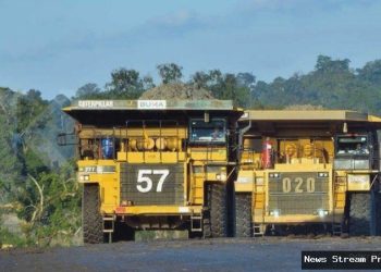 Rugi bersih BUMA Internasional Grup (DOID) susut 66% kuartal I-2026