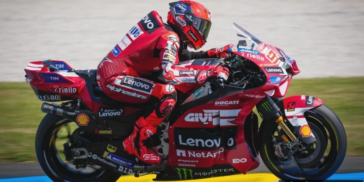 Hasil FP1 MotoGP Italia 2026 – Ducati merana di sesi pagi usai Marquez diam lama di garasi dan Bagnaia kena sial, Diggia tercepat